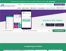 Tablet Screenshot of mutuelle-familiale.fr
